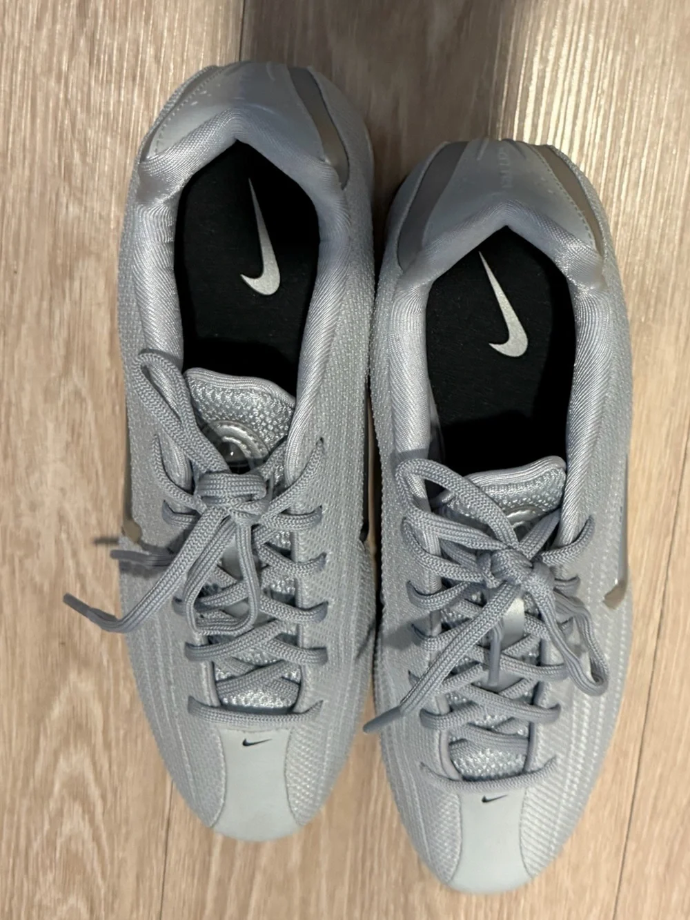 Nike Shox Z Metallic Silver Women's Sneakers US 8 HQ7540-001
